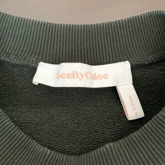 See by Chloé ⎮ Embroidered logo sweatshirt - Picture 8 of 11